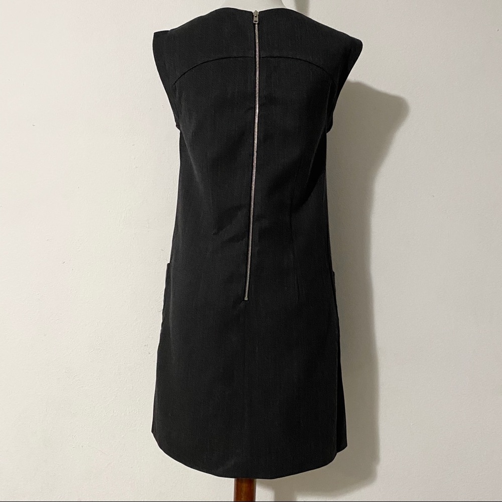 J.CREW Dark Gray Tube Dress - Picture 2 of 10